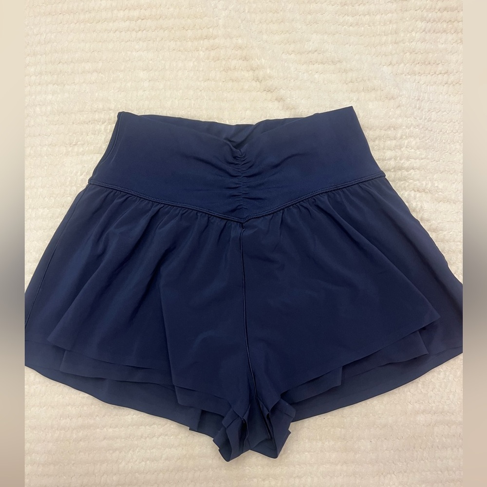 SOLD‼️ Offline by Aerie Navy Flowy Shorts